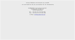 Desktop Screenshot of gubbemed.de